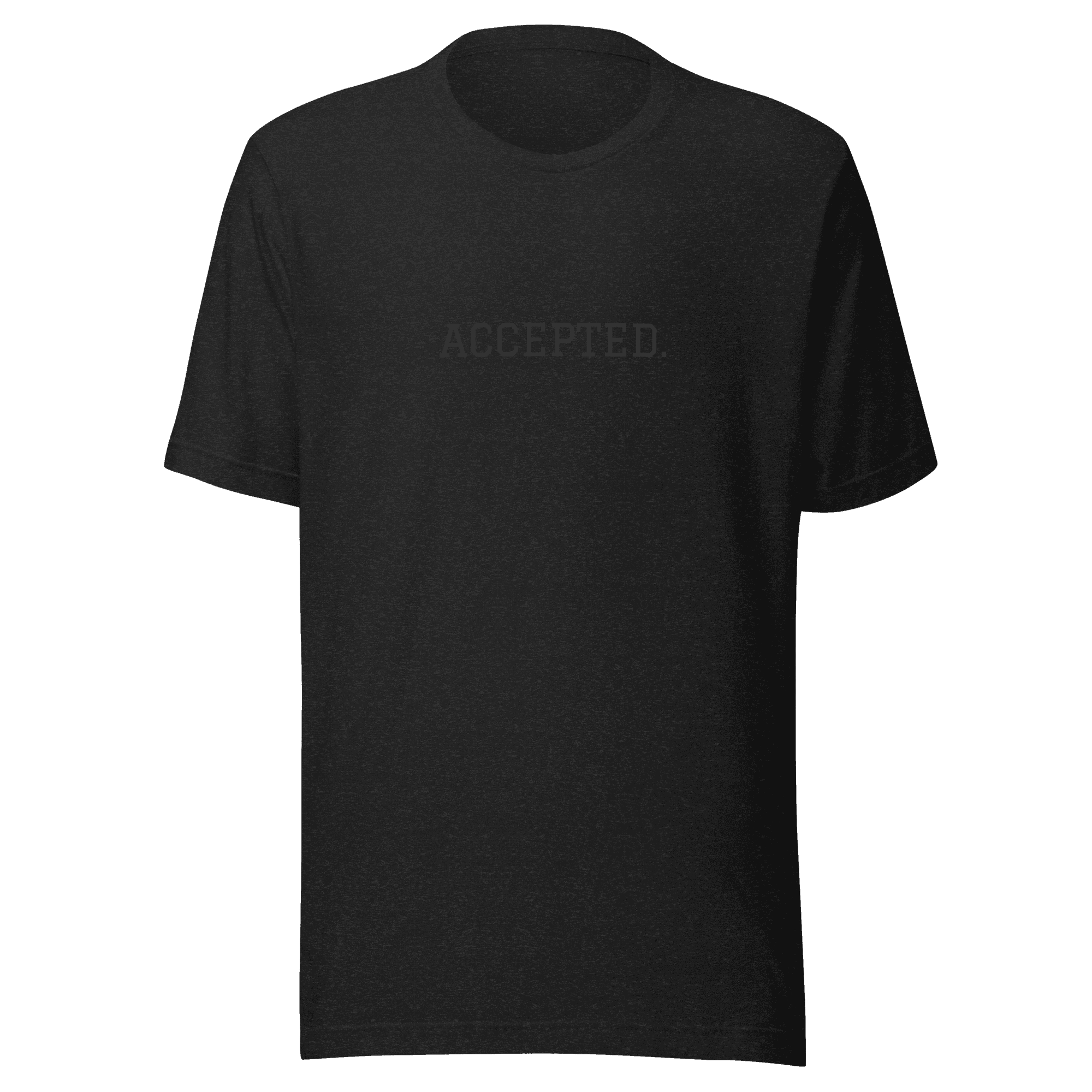 ACCEPTED. Tee — Black