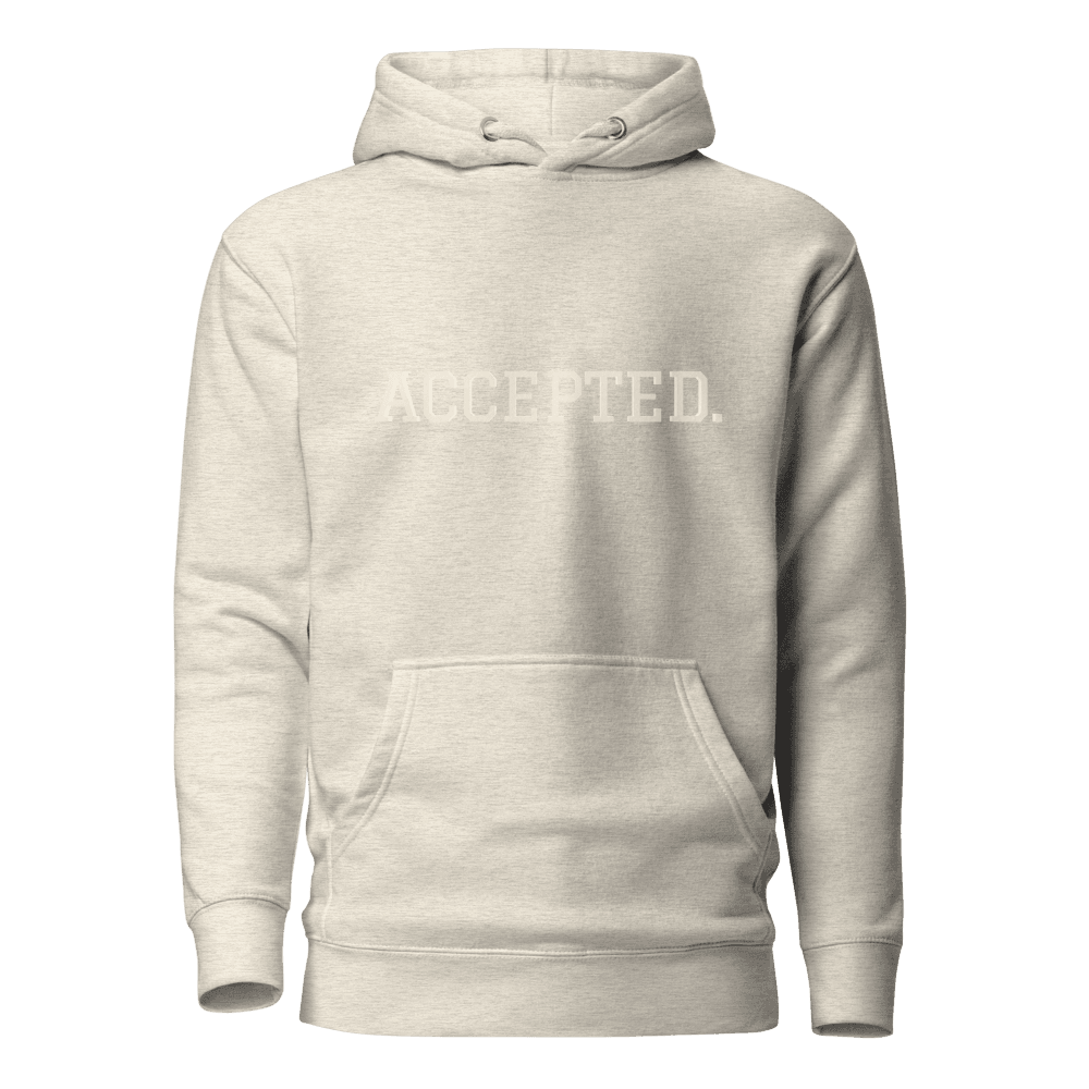 ACCEPTED. Hoodie — Oatmeal